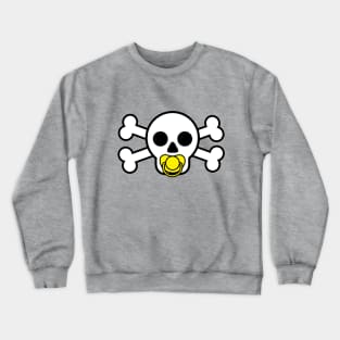 Skull and Bones Pacifier Crewneck Sweatshirt